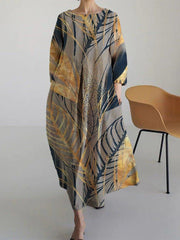 Frauen japanische Kunstdruck Damen kleider