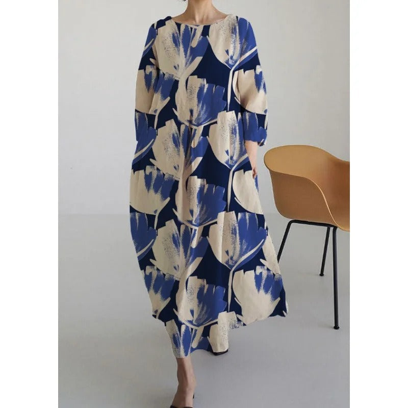 Frauen japanische Kunstdruck Damen kleider