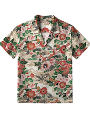 Herren-Hemd mit Blumen pracht