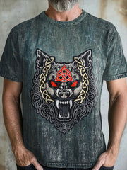 Vintage Viking T-Shirt für Herren