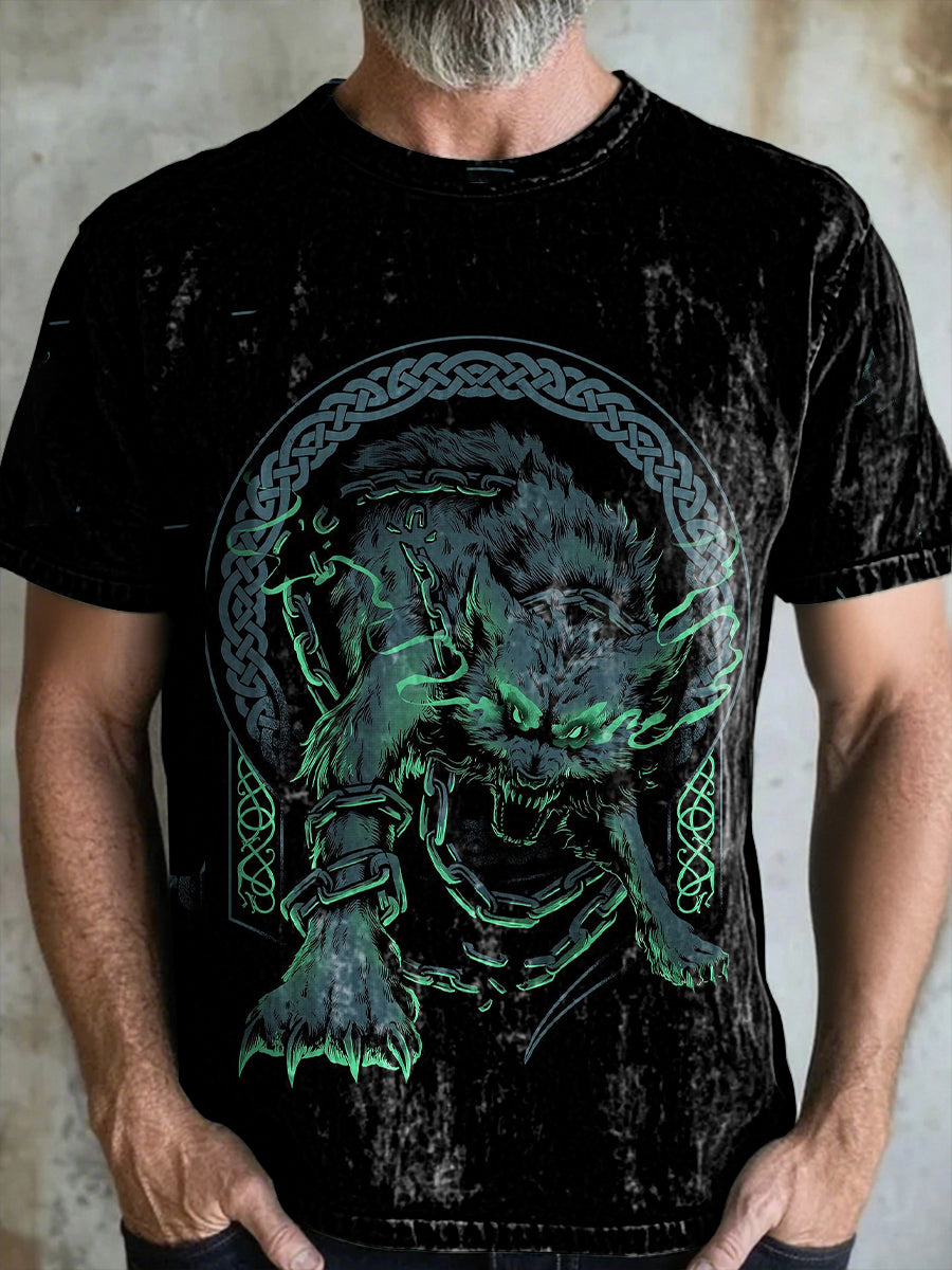 Vintage Viking T-Shirt für Herren