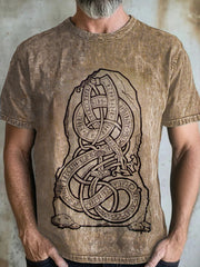 Vintage Viking T-Shirt für Herren
