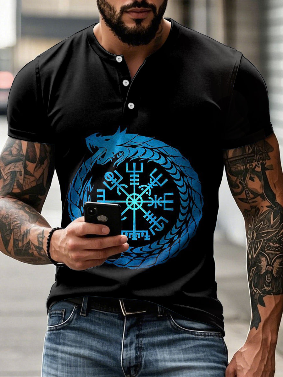 Männer Wikinger Mythologie Ragna rök T-Shirt