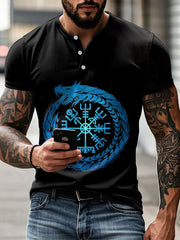 Männer Wikinger Mythologie Ragna rök T-Shirt
