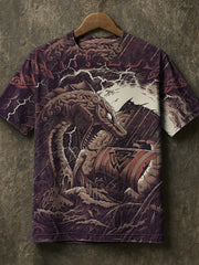 Männer Wikinger Mythologie Ragna rök T-Shirt