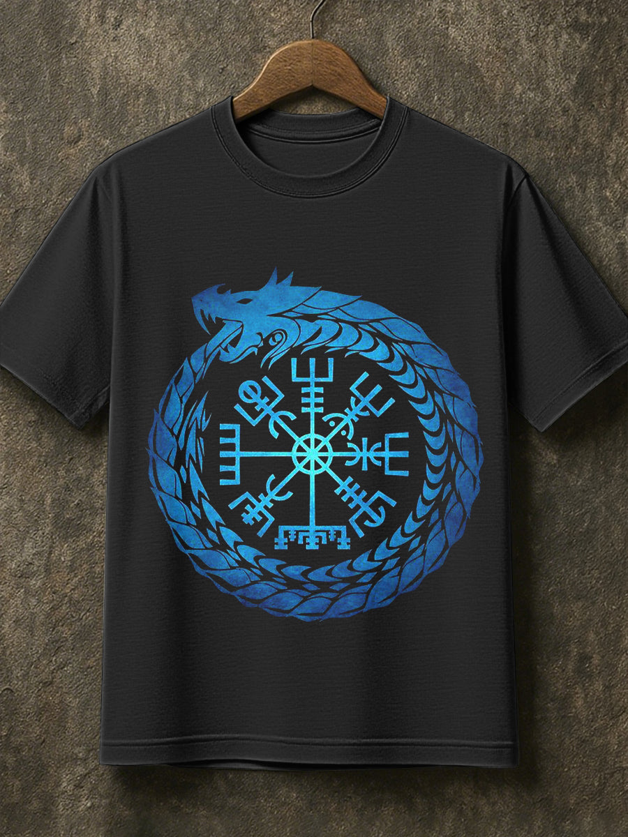 Männer Wikinger Mythologie Ragna rök T-Shirt