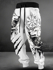 Herren Viking Wolf Scratch Slacks