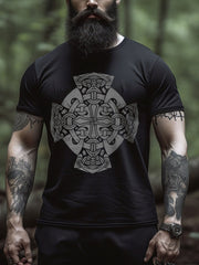 Kurzärmliges T-Shirt aus Baumwolle für Männer