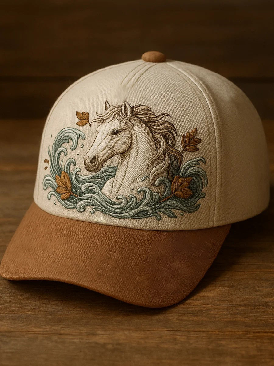 Unisex Pferd Design Print Hut