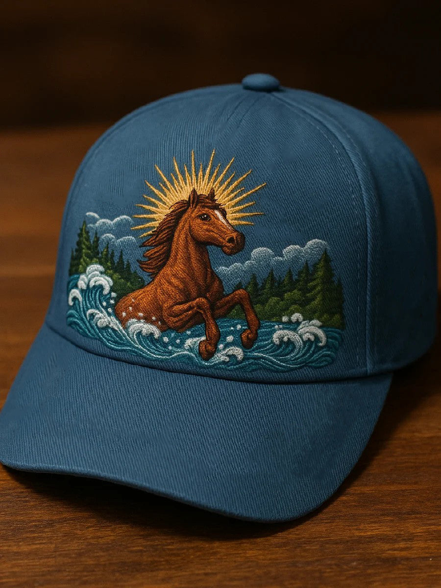 Unisex Pferd Design Print Hut