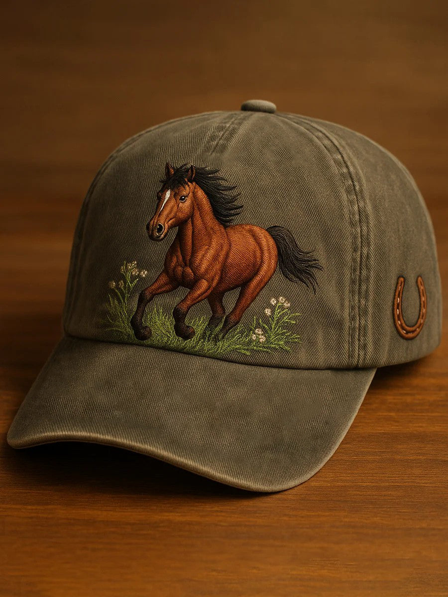 Unisex Pferd Design Print Hut