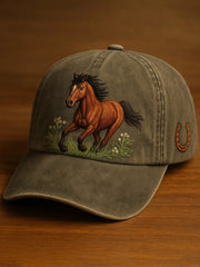 Unisex Pferd Design Print Hut