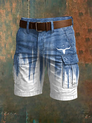 Cargo-Shorts im westlichen Stil für Herren
