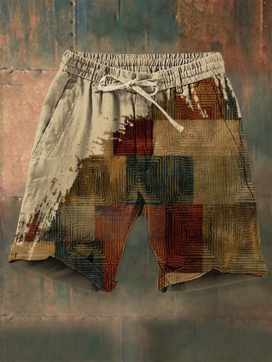 Retro-Freizeit shorts für Herren