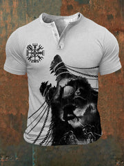 Herren Viking Wolf T-Shirt