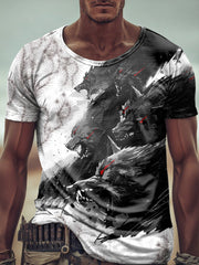Herren Viking Wolf T-Shirt