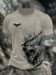 Bedrucktes T-Shirt für Herren Viking
