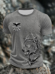 Bedrucktes T-Shirt für Herren Viking