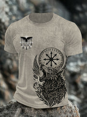 Bedrucktes T-Shirt für Herren Viking