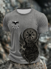 Bedrucktes T-Shirt für Herren Viking