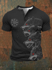 Herren Viking Wolf T-Shirt