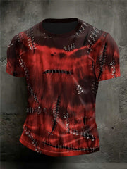 Halloween-Horror-Wund-T-Shirts für Männer