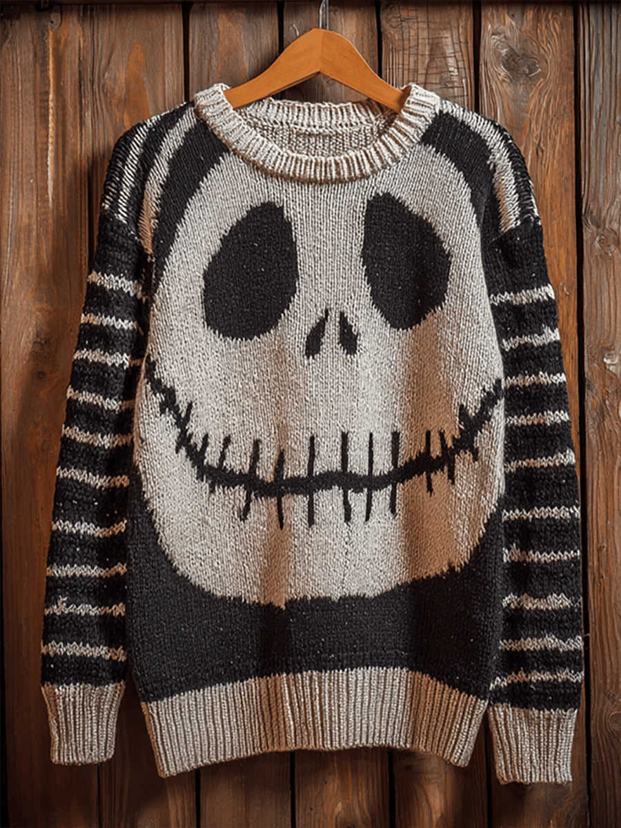 Damen Halloween lose Pullover
