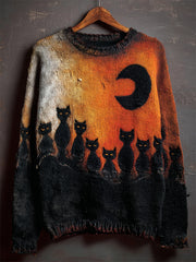 Damen Halloween lose Pullover