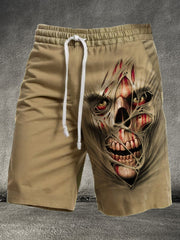 Männer Halloween Schädel 3D-Druck Shorts