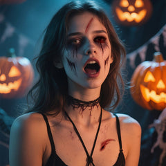 Halloween Tattoo Aufkleber (Set von 30 Blättern)