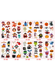 Halloween Lustige Aufkleber für Kinder und Erwachsene (Set von 10, verschiedene Stile)
