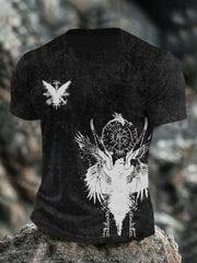 Bedrucktes T-Shirt für Herren Viking
