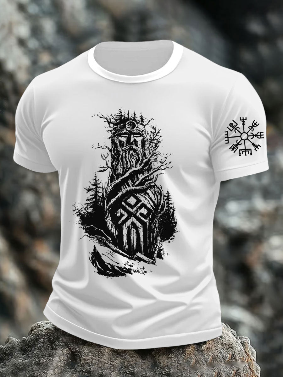 Bedrucktes T-Shirt für Herren Viking
