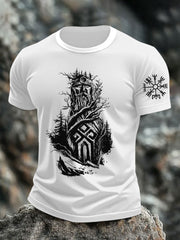 Bedrucktes T-Shirt für Herren Viking