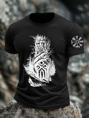 Bedrucktes T-Shirt für Herren Viking