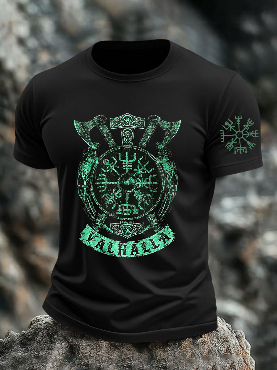 Bedrucktes T-Shirt für Herren Viking