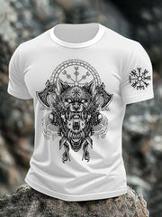Bedrucktes T-Shirt für Herren Viking