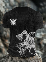 Bedrucktes T-Shirt für Herren Viking