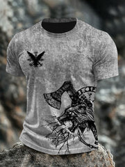 Bedrucktes T-Shirt für Herren Viking