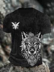 Bedrucktes T-Shirt für Herren Viking