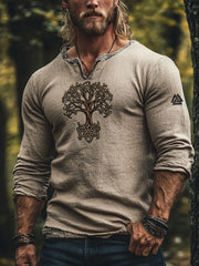 Herren Viking T-Shirt mit mittleren Ärmeln