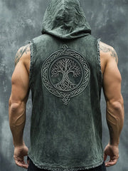 Herren Viking Kapuzen westen