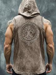 Herren Viking Kapuzen westen