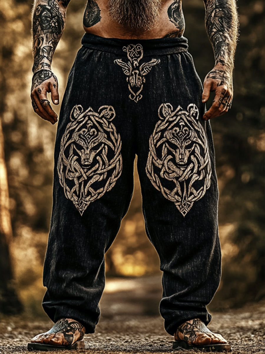 Herren Viking lose Hose