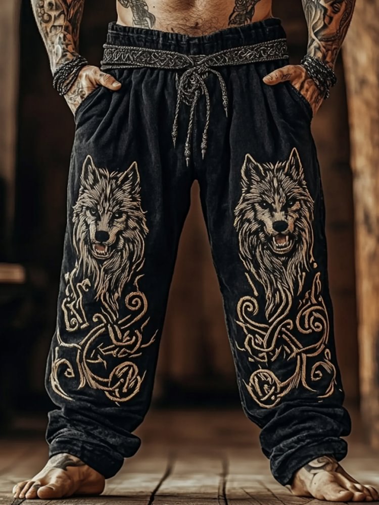 Herren Viking lose Hose