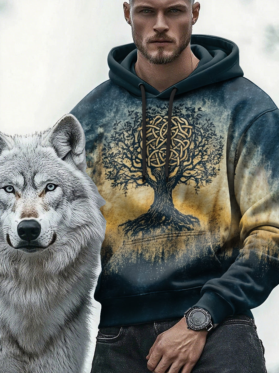 Kapuzen pullover für Herren Viking