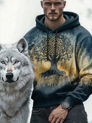 Kapuzen pullover für Herren Viking