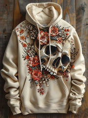 Halloween-Skelette für Männer Übergroße Schulter-Hoodie