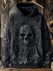 Halloween-Skelette für Männer Übergroße Schulter-Hoodie