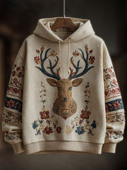 Männer Western Elk Hoodie